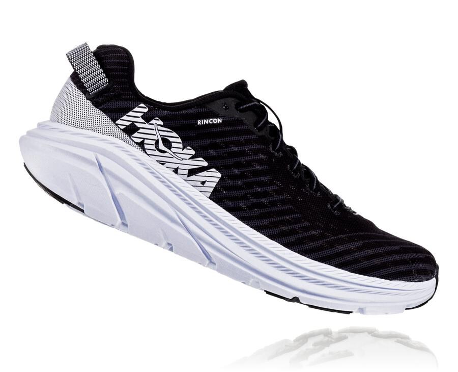 Tenis Hoka One One Masculino Pretas/Branco - Rincon - 658-AFOWDN